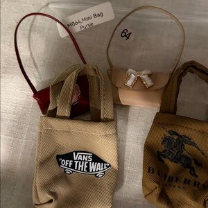 MB64, Mini Bags/Purse For Labubu Doll (No Doll)